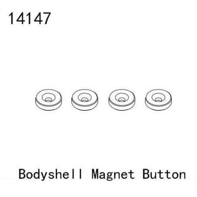 [���ܼ�] YK14147 [YK HOBBY] 14147 Bodyshell Magnet (YK4083)