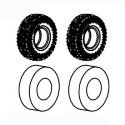 [���ܼ�] 13608 [YK HOBBY] Tire & sponge (YK6101)