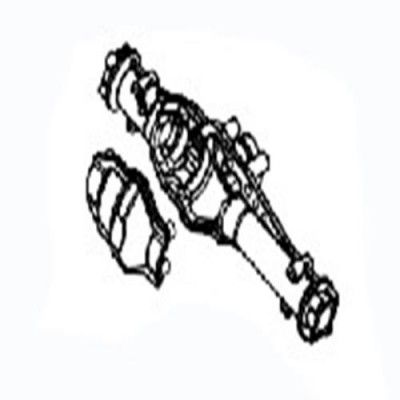 [���ܼ�] 13621 [YK HOBBY] Rear axle case (YK6101)