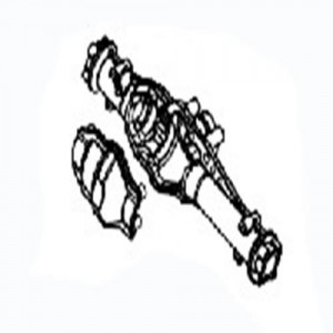 [YK HOBBY] Rear axle case (YK6101) 