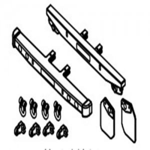 [YK HOBBY] Front and rear bumper (YK6101) 