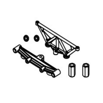 [���ܼ�] 13625 [YK HOBBY] Front and rear of car shell fixing (YK6101)