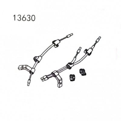 [���ܼ�] 13630 [YK HOBBY] Differential lock rope set (YK6101)