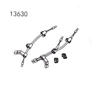 [YK HOBBY] Differential lock rope set (YK6101) 