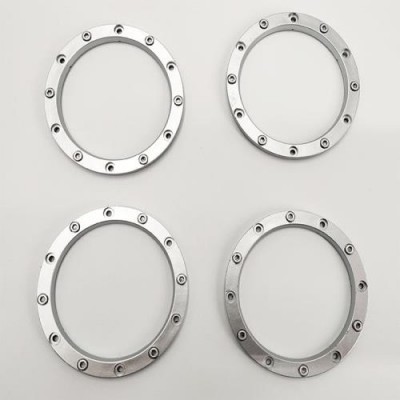 [���ܼ�] YK14035 [YK HOBBY] 14035 Silver wheel frame ring(yk4081,yk4082)