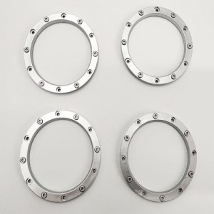 [YK HOBBY] 14035 Silver wheel frame ring(yk4081,yk4082) 