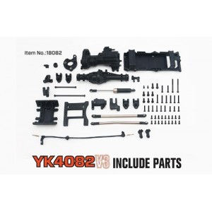 [YK HOBBY] Yikong YK4082 V3 ������ new option parts. Scale 1:8 Crawler gear box set 