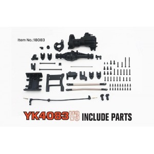 [YK HOBBY] Yikong YK4083V3 ������ new option parts. Scale 1:8 Crawler gear box set 