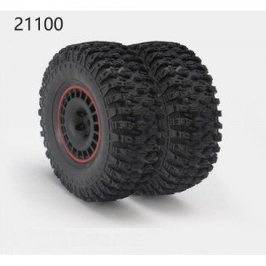 [YK HOBBY] 21100 Tires set Glued 