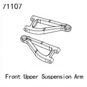 [YK HOBBY] YK71107 Front Upper Suspension Arm 