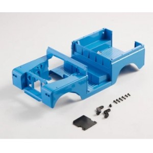 [ROC HOBBY] 1:12 Land Rover CAR BODY BLUE PAINTED 