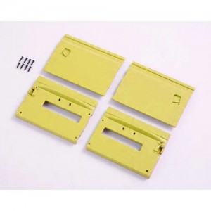 [ROC HOBBY] 1:12 Land Rover DOOR SET GREEN PAINTED Yellow 