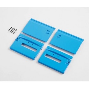 [ROC HOBBY] 1:12 Land Rover DOOR SET GREEN PAINTED Blue 
