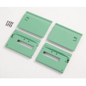 [ROC HOBBY] 1:12 Land Rover DOOR SET GREEN PAINTED 