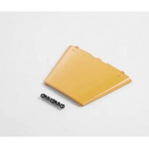 [ROC HOBBY] 1:12 Land Rover HOOD PAINTED Yellow 