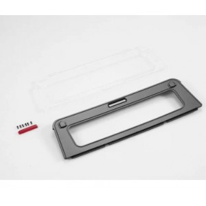 [ROC HOBBY] 1:12 Hummer H1 REAR WINDOW FRAME (BLACK) 