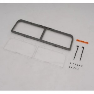 [ROC HOBBY] 1:12 Hummer H1 FRONT WINDOW FRAME (W/O PAINTING) 