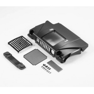 [ROC HOBBY] 1:12 Hummer H1 HOOD (BLACK) 