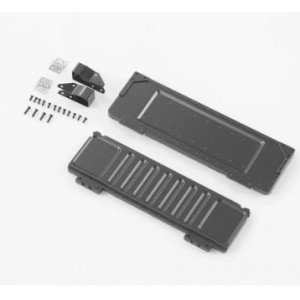 [ROC HOBBY] 1:12 Hummer H1 REAR DOOR SET (BLACK) 
