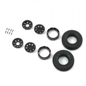 [ROC HOBBY] 1:18 HUMMER EV WHEEL SET 