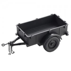 [ROC HOBBY] FCX18 UTILITY TRAILER A BLACK 