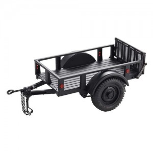 [ROC HOBBY] FCX18 UTILITY TRAILER B BLACK 