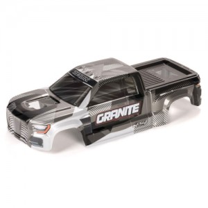 [ARRMA] ARA-1623 GRANITE Clipless Painted Decaled Trimmed Body, Gun Metal 