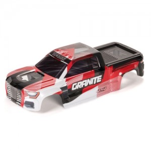 [ARRMA] ARA-1622 GRANITE Clipless Painted Decaled Trimmed Body, Red 