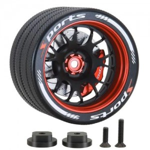 [DETAILS TECH] [DTEL01037C] Aluminum RC Transmitter Steering Handwheel for M17/4PX/7PX/10PX/NB4/X9/KO EX 