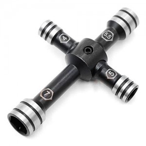 [DETAILS TECH] [DTT10003] Cross Wrench - 4.0 / 5.0 / 5.5 / 7.0mm(�ٷ�ġ,����þġ) 