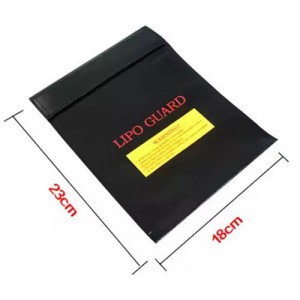 [DETAILS TECH] ��Ƭ ���͸� ����������/������Ƽ�� 180x230mm Fireproof Lipo Battery Safety Guard Charge Bag
