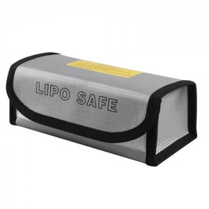 [DETAILS TECH] ��Ƭ ���͸� ����������/������Ƽ�� 185x75x60mm Fireproof Lipo Battery Safety Guard Charge Bag