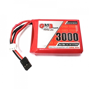 [GNB] 7.4V 3000mah 5C ������� ��Ƭ ������ ���͸� Futaba T16IZ
