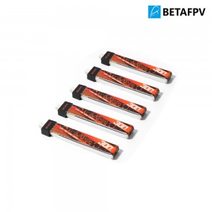 [BETAFPV] LAVA 1�� 3.8V 300mAh 75C LiHV ��Ƭ ������ ���̺�Ƽ�� ���͸� (5pcs) 