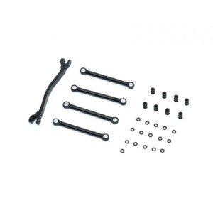 [ROC HOBBY] Upgrade Parts - FCX24M Defender 90 Metal Rod Set 