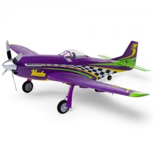 [E-FLITE] 493mm UMX P-51D Voodoo BNF Basic (����, ���ӱ�, ����, ���̷� ����) with AS3X and SAFE Select