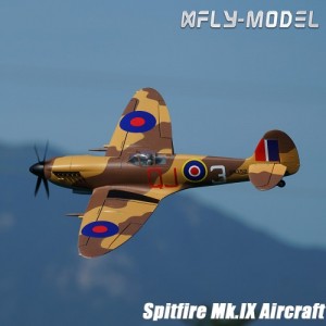 [XFLY] Spitfire Mk.IX 1200mm Brown Warbird Aircraft PNP 