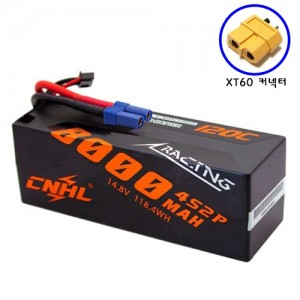 [CNHL] Racing 14.8V 4S 8000mAh 120C LIPO Battery ��Ƭ ������ ���͸� (XT60 ��) �ϵ����̽� ����