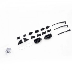 [ROC HOBBY] FCX10 Discovery Rearview Mirror, Wiper And Handle 