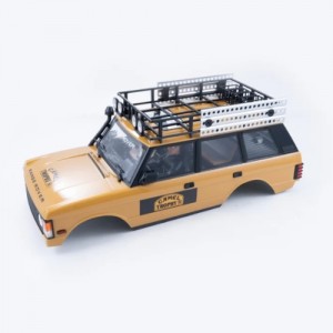 [ROC HOBBY] FCX10 Range Rover Car Body Assembly Painted (Yellow) 