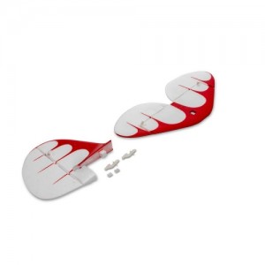 [E-FLITE(Blade)] Tail Set: UMX WACO, White 