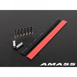 [AMASS] 7~8AWG ���� ����� ���� Ŀ���� (8����) End to End Soldering Nickel Connector (7~8AWG/8 pcs)
