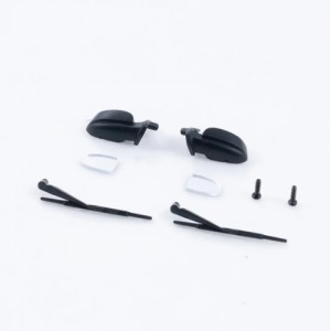 [ROC HOBBY] 1:24 Tacoma Rearview Mirror And Wiper 