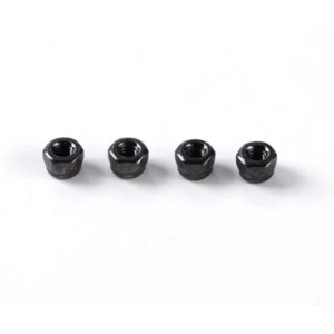[ROC HOBBY] Common Parts - ANTI-SLIP M2 SCREW NUT BLACK 