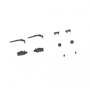 [ROC HOBBY] FCX24M Range Rover Rearview Mirror, Wiper and Handle 