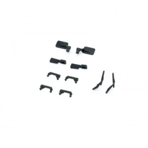 [ROC HOBBY] FCX24M Defender 110/90 Rearview Mirror, Wiper and Handle 