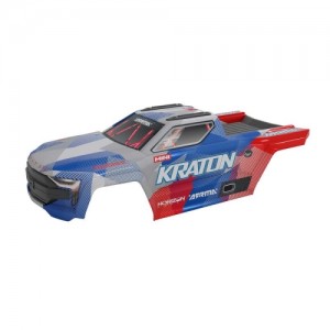 [ARRMA] ARA-2653 MINI KRATON Body, Red/Blue 