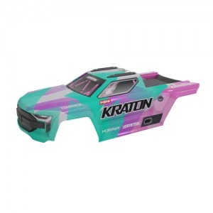 [ARRMA] ARA-2654 MINI KRATON Body, Teal/Pink 