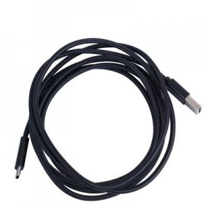 [IE103] Coms USB 3.1 Type C ���̺� 2M USB A to CŸ�� �������� �� ���������� 3A �к긯 Black