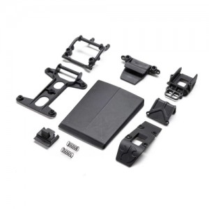 [Axial] AXI-2998 Body Mounts, Clipless: Coyote SCX10 III 